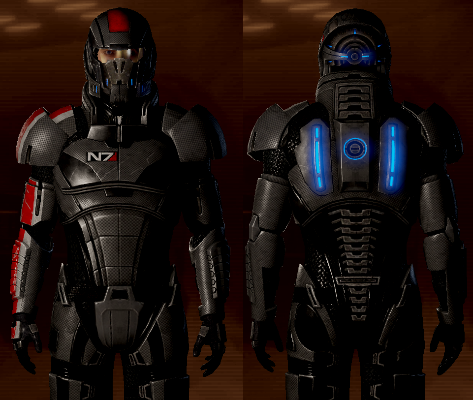 Actually, for all you Mass Effect fans out there, it probably looks something like this...